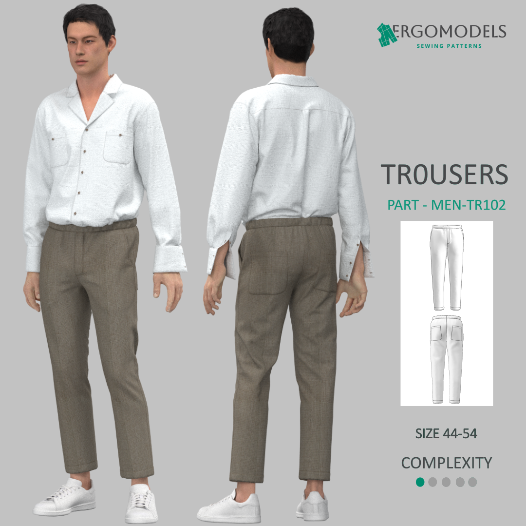 Trousers MEN-TR102 Size/44-54/