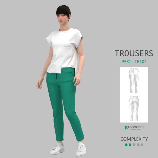 Trousers TR102 Size (40/XXS-48/L)