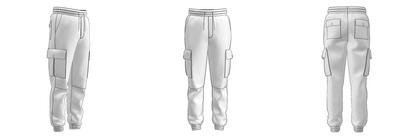 Trousers MEN-TR105 Size(XS/44-XXL/54)